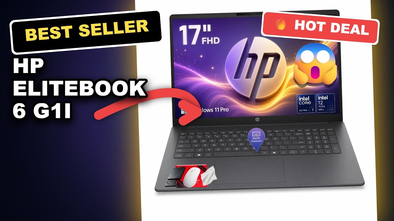HP EliteBook 6 G1i Business Laptop Tested: AI Power Meets Business Performance