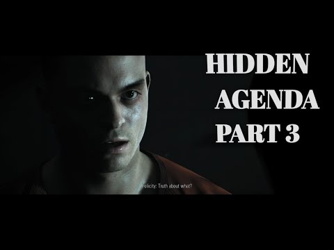HIDDEN AGENDA Gameplay Walkthrough Part 3 [1080p HD PS4 PRO] - No Commentary (FULL GAME)