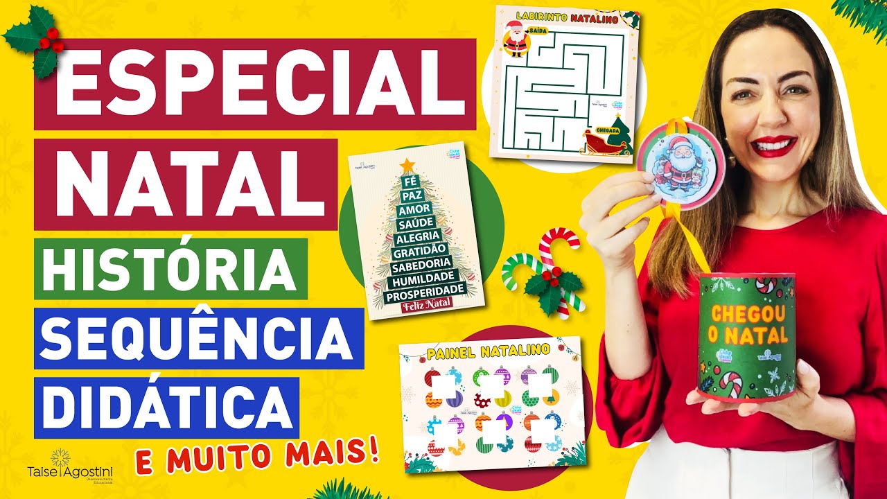 ESPECIAL NATAL - HISTÓRIA NA LATA, SEQUÊNCIA DIDÁTICA, RECURSOS LÚDICOS E MUITO MAIS