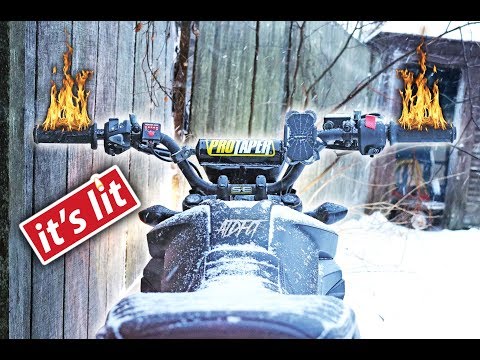 BEST Winter Grom Upgrade!! | Bikemaster Heated Grip Installation | #GromMods