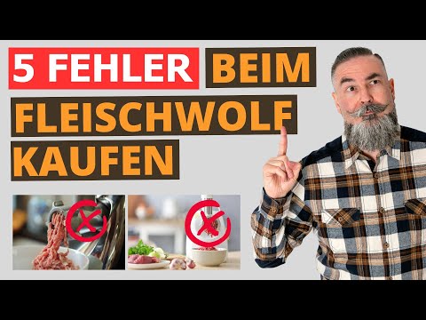 5 mistakes when buying a meat grinder: Be careful!