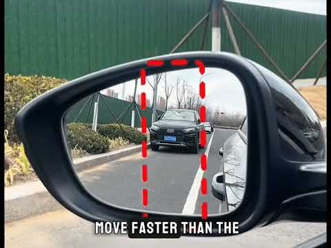 Mirror Setup and Safe Distance Driving Guide.