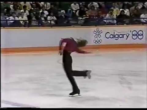 Viktor Petrenko Віктор Петренко (URS) - 1988 Calgary, Figure Skating, Men's Long Program (US ABC)