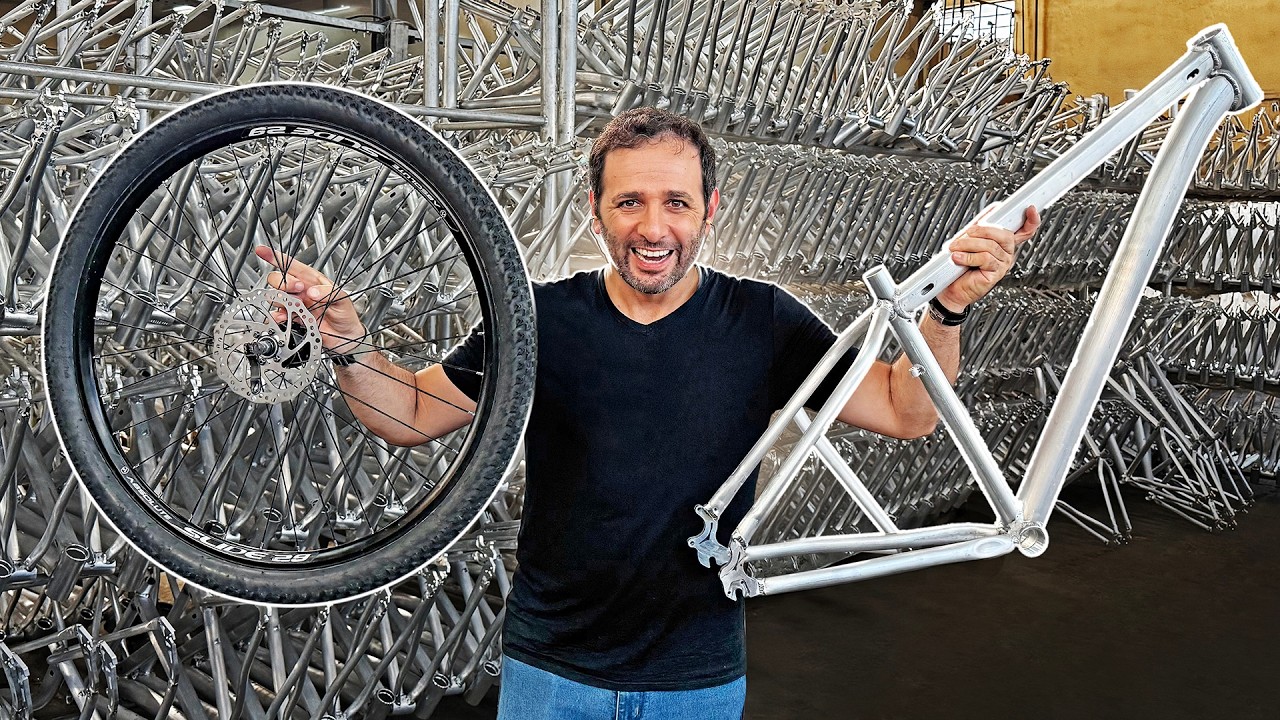 Como é fabricada a BICICLETA #BORAVÊ