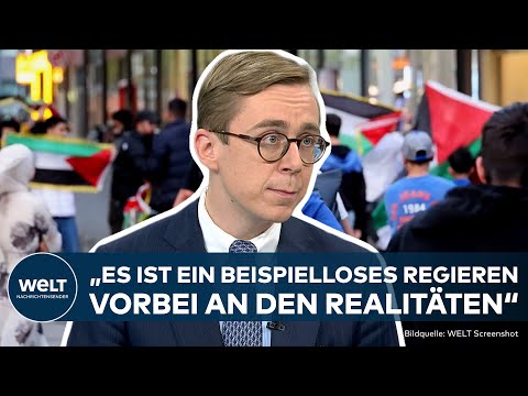 PHILIPP AMTHOR: Deutsche Asylpolitik sei zu "linksideologisch" | WELT Interview