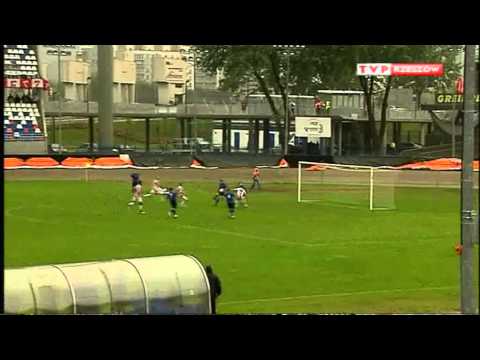 tv.nsk.pl 2012-09-19 II liga Resovia Rzeszów - Stal Rzeszów 1-0 (0-0) bramka wypowiedzi