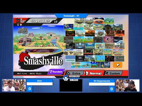 Onslaught 91 - Loser's Top 8: EX|Kogarasuma (Lucina) vs GH|Xion (Cloud)