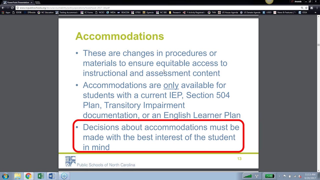 2017 09 20 Accommodations Webinar