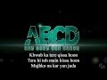 Bezubaan ABCD Lyrics By Sumesh Rawool HD