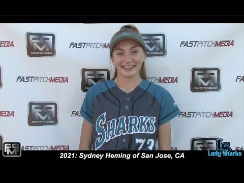 2021 Sydney Heming Catcher and Second Base Softball Skills Video - San Jose Lady Sharks