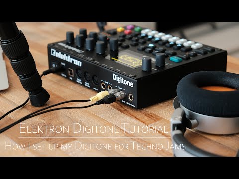 Elektron Digitone Tutorial | Setting up and using the Digitone for (Techno) Jams