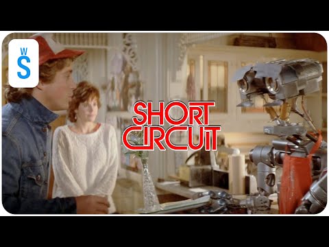 Short Circuit (1986) | Scene: How, robot. Me - friend