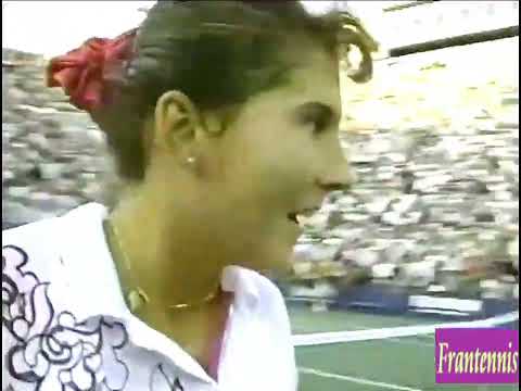 Monica Seles VS Arantxa Sanchez Vicario 1992 US Open Final Highlights