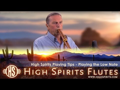 Playing the Low Note - Playing The Native Flute (Beginner/Intermediate)