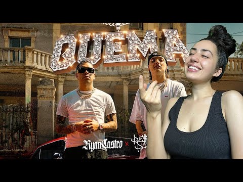 SWEDISH GIRL REACTS TO Ryan Castro, Featherweight - QUEMA 🔥 (Official Video)