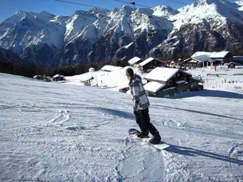 Timster snowboarding @ Grachen 2011