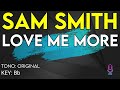 Sam Smith - Love Me More - Karaoke Instrumental