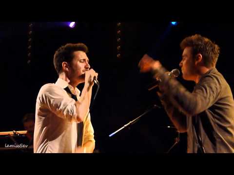 Vincent Leoty & Christophe Gillard- It's my life @ Concert X-Factor 2011