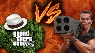 ROCKET VS BUSH - GTA 5 Gameplay