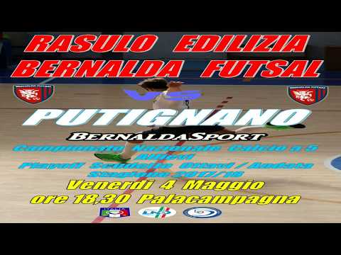 Bernalda Futsal Allievi - Putignano Playoff Ottavi Andata 4 Maggio 2018 HD