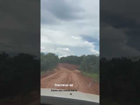 Trecho chamado, "Água parada" - Direção Niquelândia-Go à Indaianópolis. #roça #agro #fazenda #bora