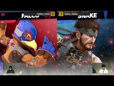 Throwdown Thursday 144 - Losers Finals - Rines5 (Inkling) vs Updog (Falco)