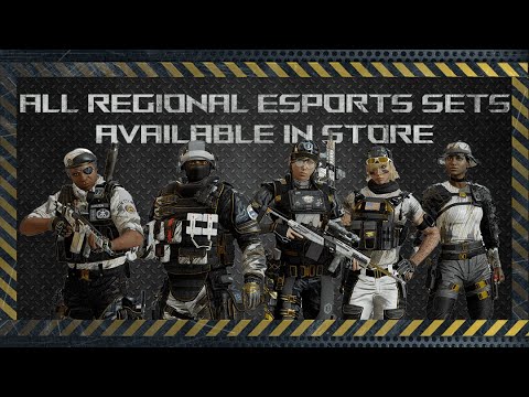 All Regional Esports Sets available at Store - R6SHARE