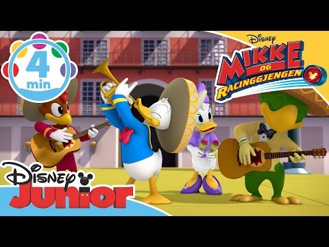 Mikke og Racinggjengen | Musikkmedley 🎶- Disney Junior Norge