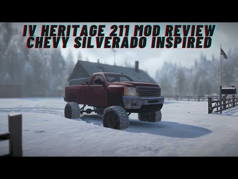 SnowRunner Mod Review | iV Heritage 211 - Console Friendly Silverado!