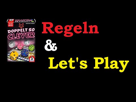 DOPPELT SO CLEVER - Regeln & Let's Play