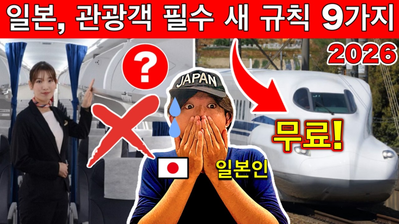 일본 여행, 모르면 입국 거부? 🇯🇵 2026년 꼭 알아야 할 9가지 변화 | 여행 꿀팁 포함