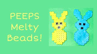 How To Make A Peeps Melty Bead | PERLER BEADS TUTORIAL