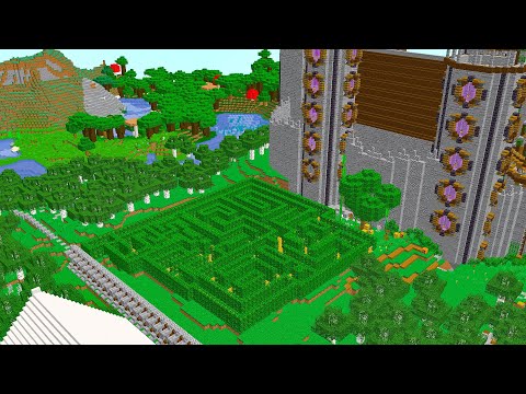 MARCY COSTRUISCE IL LABIRINTO IMPOSSIBILE DEL BIG CASTELLO - BIG VANILLA Minecraft ITA