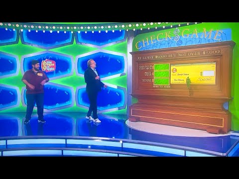 The Price is Right - Check Game - 1/25/2023