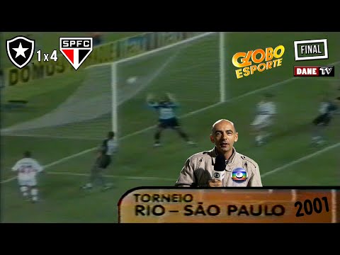 Rio São Paulo 2001 - Botafogo 1x4 São Paulo
