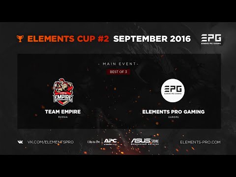 Elements Pro Gaming vs Team Empire @ Elements Cup #2 Game 2