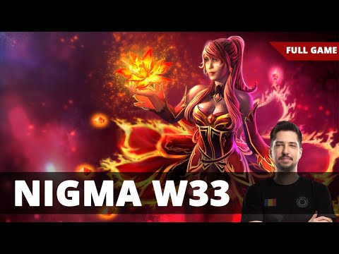 Nigma w33 Lina - Dota 2 Pro Gameplay Patch 7.23