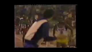 One of the most courageous things you will ever see on a running track ! In my opinion