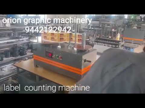 Label Counting and Winding Machine