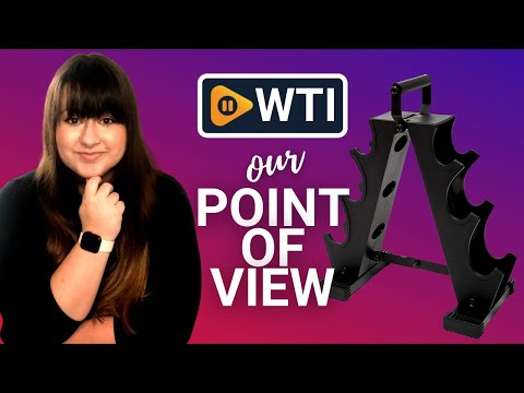 BalanceFrom Dumbbell Weights Rack - WTI product video review