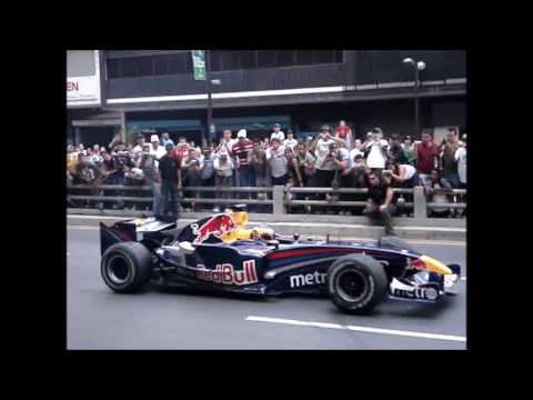 Formula 1 Street Racing Demo - Red Bull Racing Team in Venezuela April 2007