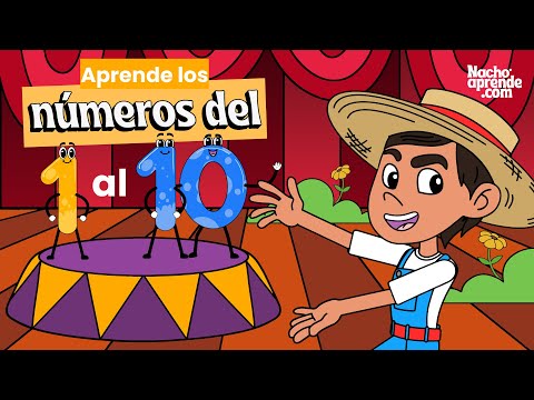 Los números del 1 al 10 - Aprende a contar los números de 1 al 10
