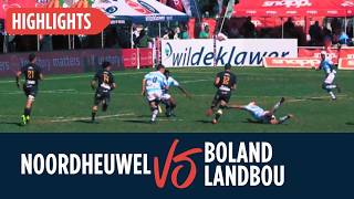 Rugby - Hoërskool Noordheuwel vs Boland Landbou - ABSA Wildeklawer - 27 April 20