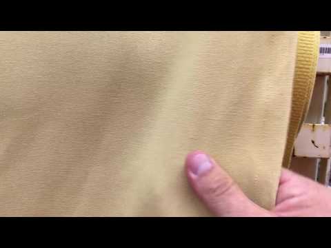 Golden Yellow Broadcloth | Curtain & Upholstery Fabric | Cotton
