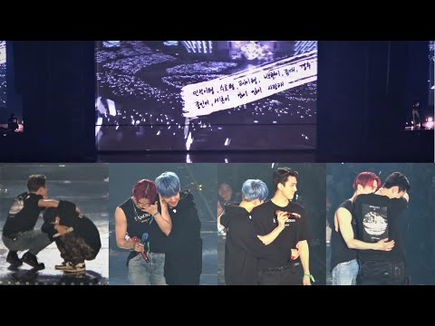 (English, Turkish Sub) [fancam] 191231 EXplOration Dot 엑소 EXO - 막콘 수호 준면 엔딩 멘트 + 찬열 영상편지 (full ver.)