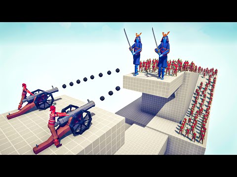 2x CANNON GOD vs 100x UNITS - 🏹 Totally Accurate Battle Simulator TABS