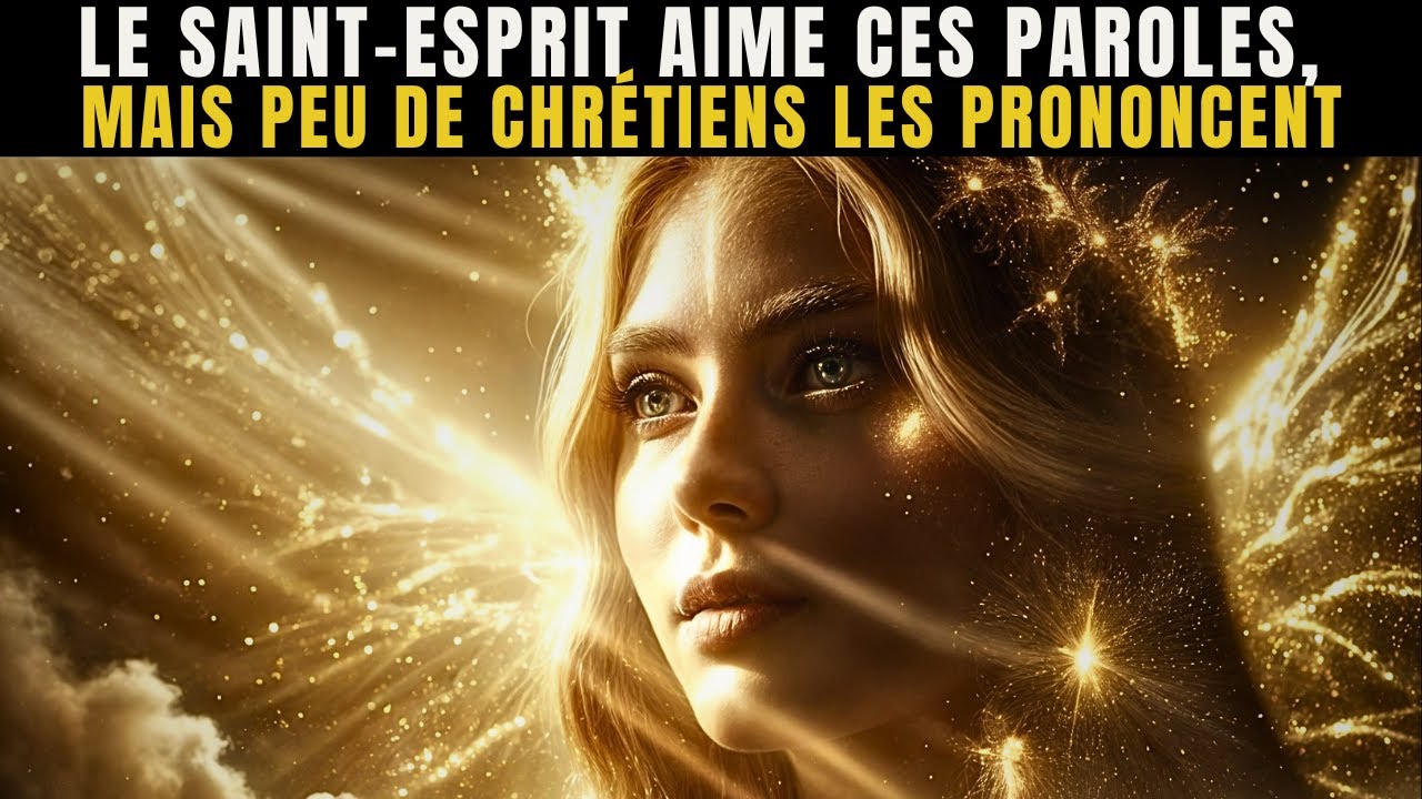 Le Saint-Esprit aime ces paroles, mais peu de chrétiens les prononcent!
