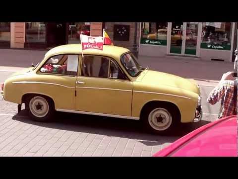 Syrena "SKARPETA" - Stare auta - Lodz in Poland - Piotrkowska street 2012