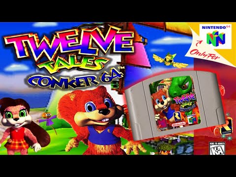 CONKER 64: TWELVE TALES On N64 Cartridge!!!