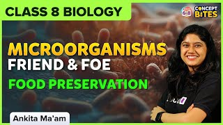 Food Preservation | Microorganisms Friend and Foe | Class 8 Science Chapter 2